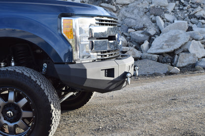 DV8 Offroad 2017+ Ford F-250/F-350/F-450 Front Bumper FBFF2-03 FBFF2-03 Photo - Mounted