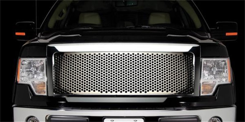 Putco 09-12 Ford F-150 (Bar Style) - Punch Grille Insert - Cut to Fit Design Designer FX Grilles 64420 64420 Photo - Mounted