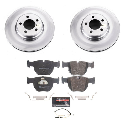 PowerStop Power Stop 03-05 Land Rover Range Rover Front Euro-Stop Brake Kit ESK5111 ESK5111 Photo - Primary