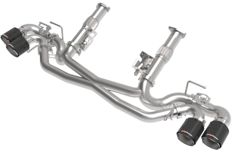 AFe MACH Force-Xp 304 Stainless Steel Cat-Back Exhaust Carbon 2020 Chevrolet Corvette C8 49-34124NM-C 49-34124NM-C User 1