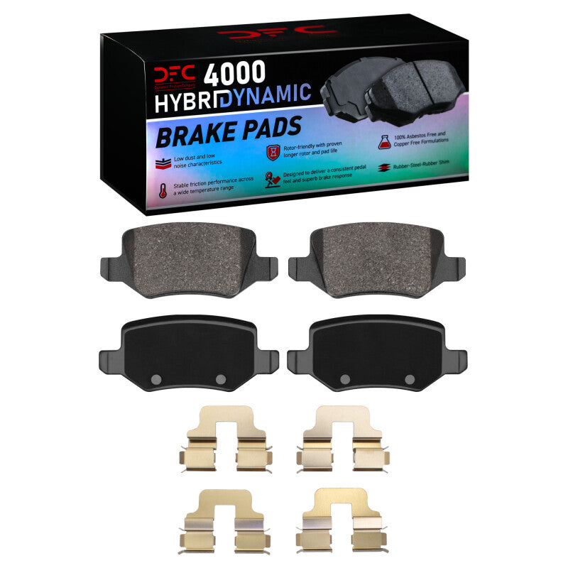 DFC DFC 4000 HybriDynamic Brake Pads Brakes, Rotors & Pads Brake Pads - OE main image