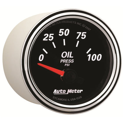 Autometer Gauge OilP 2" 100psi Elec DBII 1228 User 4