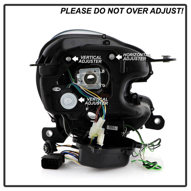 SPYDER Mini Countryman 11-16 V2 Xenon/HID Only Proj Headlights - Black PRO-YD-MCO11HID-BK 5088291 5088291 User 5