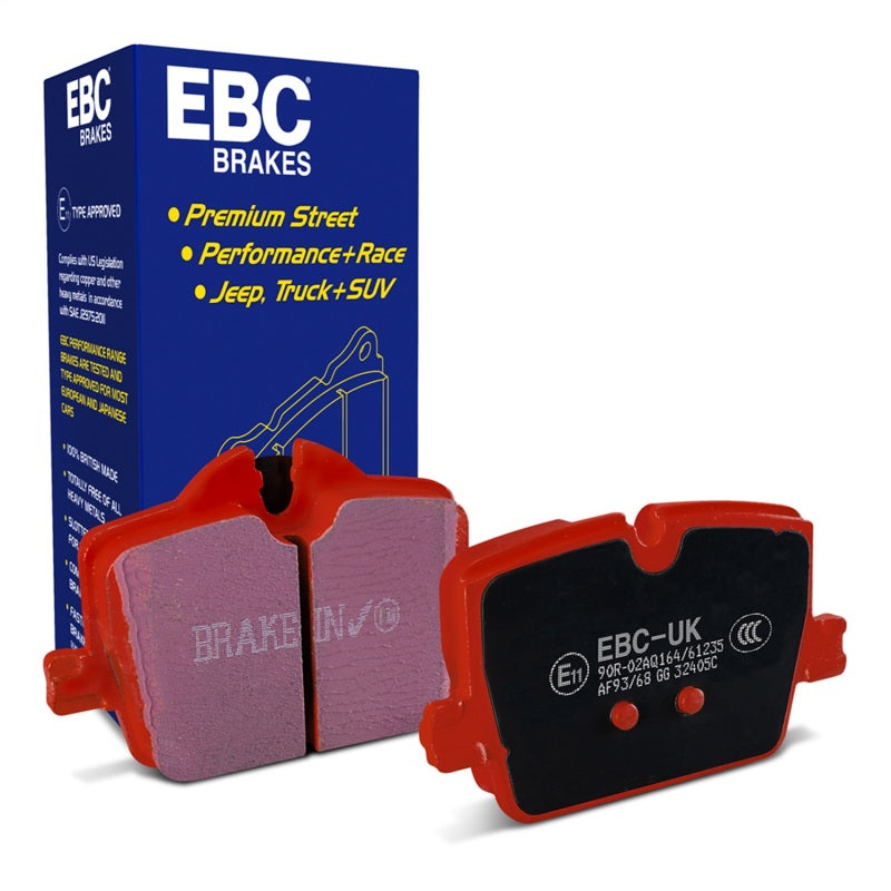 EBC 2019+ Toyota GR Supra Redstuff Rear Brake Pads DP32405C DP32405C Photo - Primary