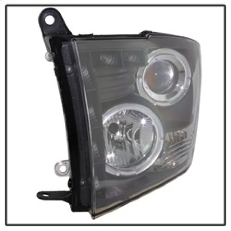 Spyder Dodge Ram 1500 09-14 10-14 Projector Headlights Halogen- LED Halo LED - Blk PRO-YD-DR09-HL-BK 5010032 5010032 Photo - Unmounted