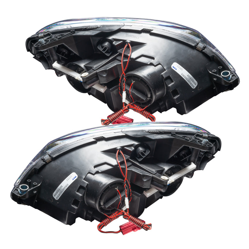 ORACLE Lighting Oracle 08-11 Mercedes Benz C-Class Pre-Assembled Headlights Chrome - ColorSHIFT w/ Simple Controller 7115-504 7115-504 Photo - Mounted