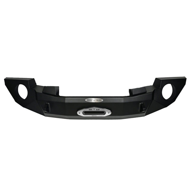 Rock Slide Engineering Rock Slide 07-18 Jeep JK 2-4 Door Rigid Full Front Bumper / No Bullbar / With Winch Plate FB-F-101-JK FB-F-101-JK User 1