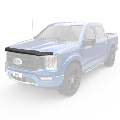 EGR 2021+ Ford F150 Superguard Hood Shield - Matte Black (303581) 303585 303585 Photo - Mounted