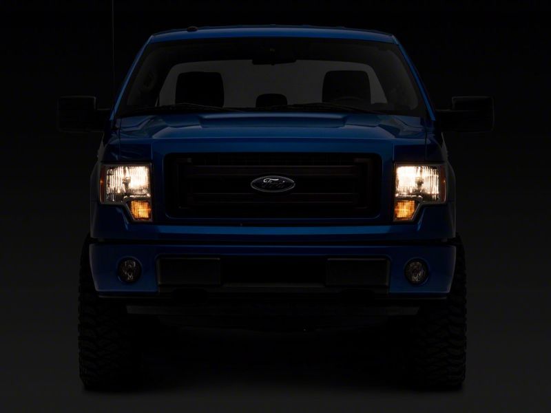 Raxiom 09-14 Ford F-150 Axial OEM Style Rep Headlights- Chrome Housing (Clear Lens) T551343 T551343 Photo - Close Up