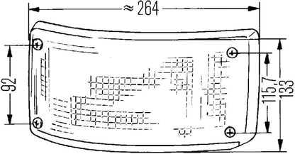 Hella Lamp Sb 2Sb 005603137 005603137 Technical Drawing