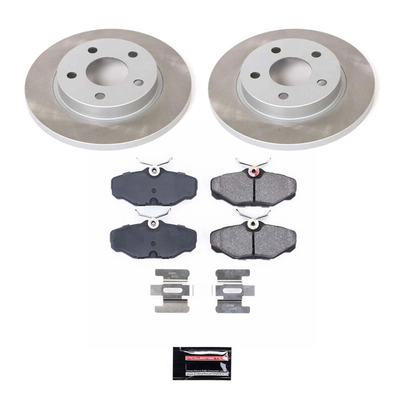 PowerStop Power Stop 93-05 Mercury Sable Rear Semi-Coated Rotor Kit SC1298 SC1298 Photo - Primary