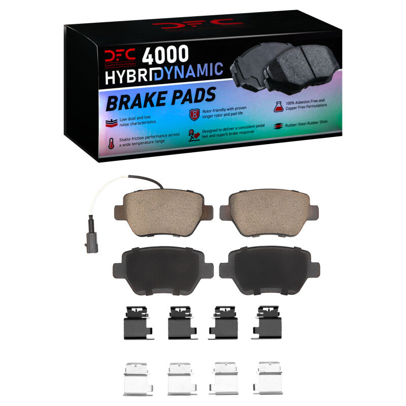 DFC DFC 4000 HybriDynamic Brake Pads Brakes, Rotors & Pads Brake Pads - OE main image