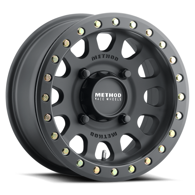 Method Wheels Method MR401 UTV Beadlock 15x10 / 6+4/25mm Offset / 4x156 / 132 CB Matte Black Wheel MR40151046564B MR40151046564B Photo - Primary