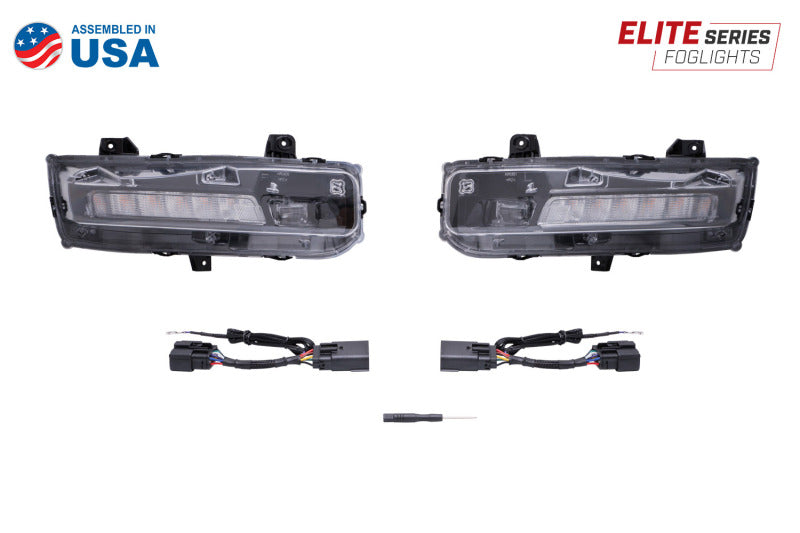 Diode Dynamics Elite Series Combination Fog Lamp for 18-21 Ford Mustang - Yellow (Pair) DD5133 DD5133 User 4
