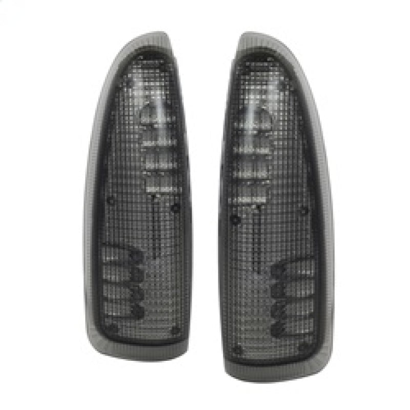 SPYDER xTune Ford Superduty F250-F650 03-07 Amber LED Mirror Signal Lens - Smoke ACC-LED-FDSD99-MR-SM 9924729 9924729 Photo - Primary