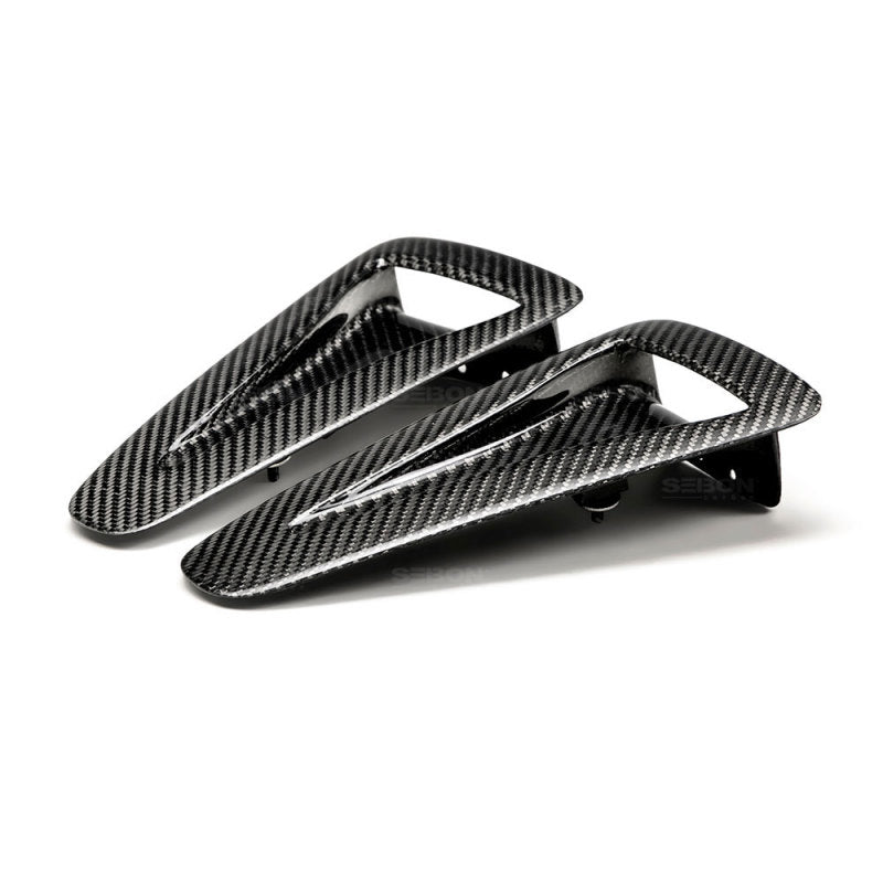 Seibon Hood Air Duct (2 Pcs) Nissan Gtr R35 2009-2012 AD0910NSGTR-OE AD0910NSGTR-OE Photo - Primary