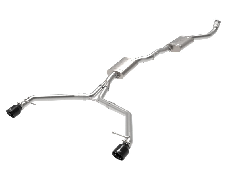 afe MACH Force-Xp 13-16 Audi Allroad L4 SS Cat-Back Exhaust w/Black Tips 49-36438-B 49-36438-B Photo - Primary