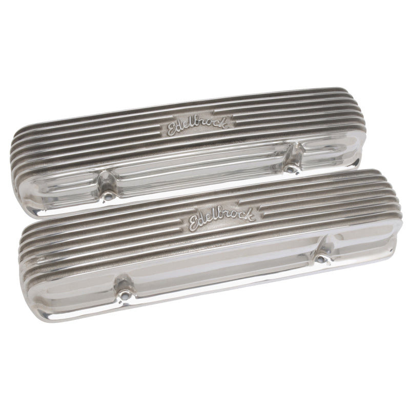 Edelbrock Valve Cover, Classic Series, Pontiac, 1962-1979 301-455 CID V8 4130 Photo - out of package
