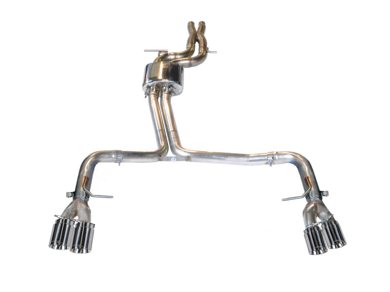AWE Tuning Audi B8.5 S5 3.0T Track Edition Exhaust - Chrome Silver Tips (90mm) 3010-42046 3010-42046 Photo - Primary