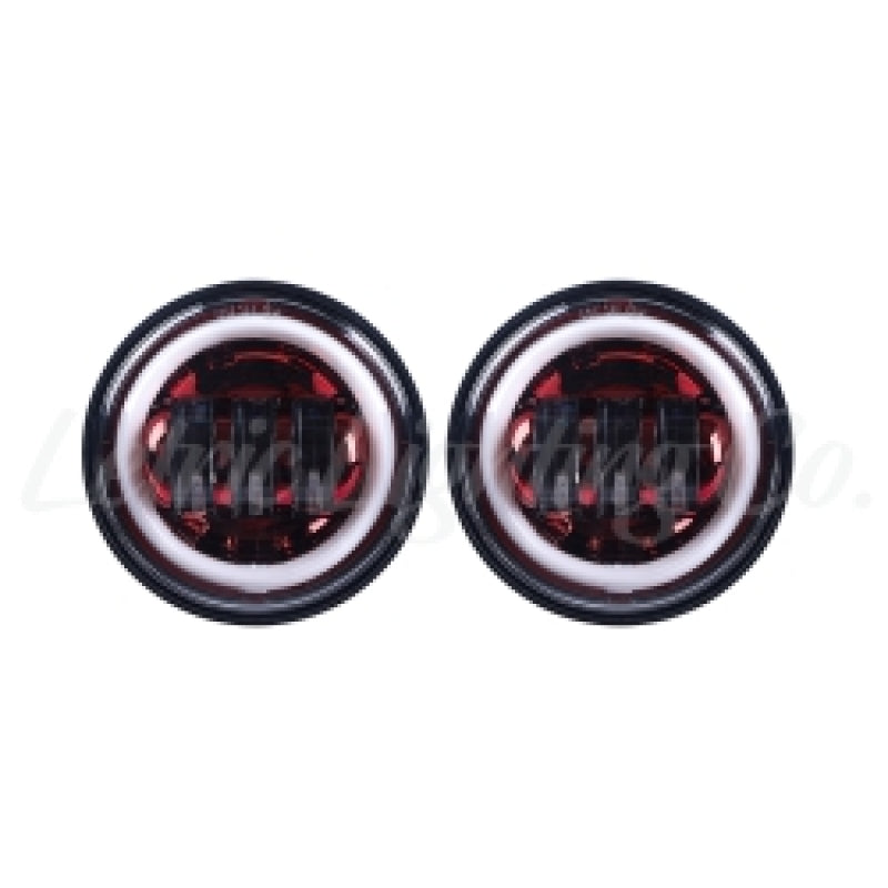 Letric Lighting 4.5 Passg Lamps Red/Full Halo LLC-LPL-RH LLC-LPL-RH Photo - Primary