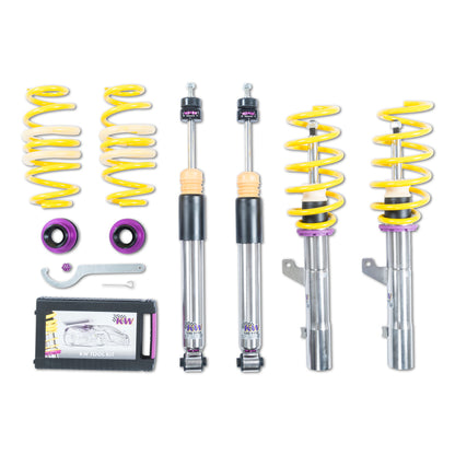 KW Coilover Kit V3 Volkswagen Golf VII R w/o DCC 352800CB 352800CB Photo - Primary