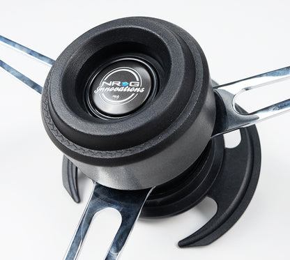 NRG Steering Wheel Head Banger- Injection Molded Material HB-001BK HB-001BK Photo - Primary