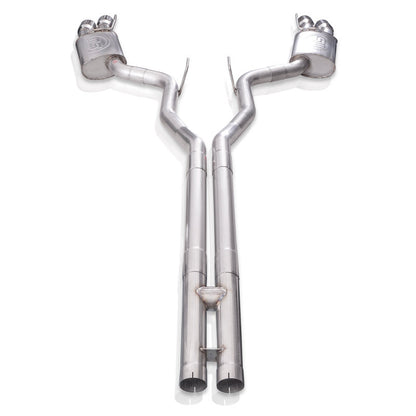 Stainless Works 18+ Ford Mustang GT Redline H-Pipe Performance Connect Cat-Back Exhaust M18CBHPC M18CBHPC Photo - Unmounted