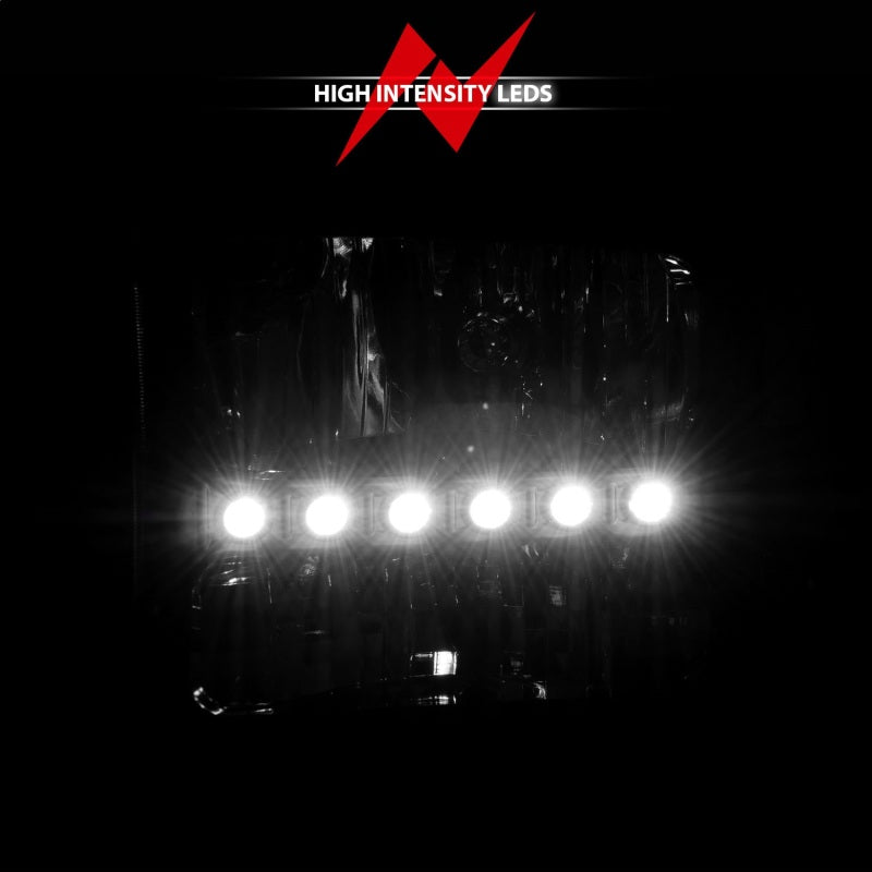 Anzo 2000-2004 Ford Excursion Crystal Headlights Black w/ LED 1pc 111106 Photo - Unmounted