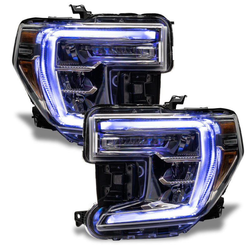 ORACLE Lighting Oracle 19-21 GMC Sierra 1500 RGB+W Headlight DRL Upgrade Kit - ColorSHIFT w/o Controller 1287-334 1287-334 Photo - Close Up