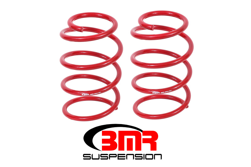 BMR 05-14 S197 Mustang GT Front Performance Version Lowering Springs - Red SP011R SP011R Photo - Primary