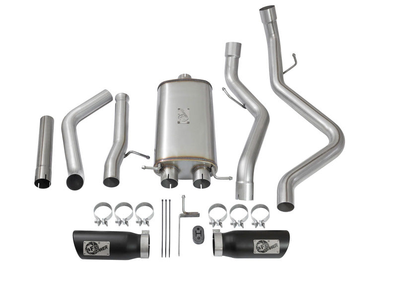 aFe  POWER MACH Force-Xp 3" 409 Stainless Steel Cat-Back Exhaust System 49-44071-B Photo - Unmounted