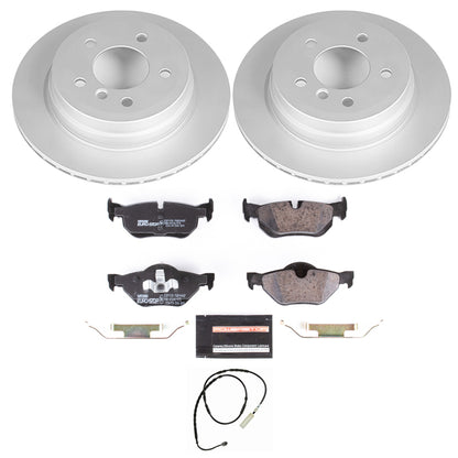PowerStop Power Stop 13-15 BMW X1 Rear Euro-Stop Brake Kit ESK7008 ESK7008 Photo - Primary