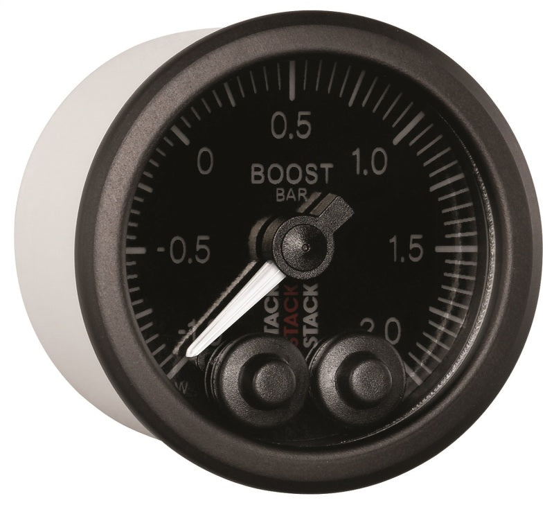 Autometer Stack 52mm -1 to +2 Bar (Incl T-Fitting) Pro-Control Boost Pressure Gauge - Black ST3511 ST3511 User 4
