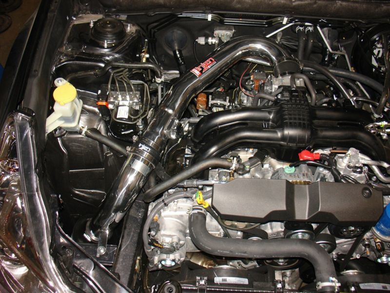 Injen 10-19 Subaru Outback 2.5L 4cyl Polished Cold Air Intake w/ MR Tech SP1240P SP1240P Photo - Mounted