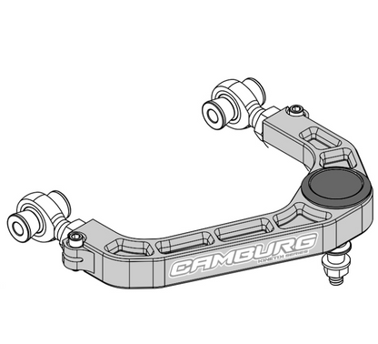 Camburg Ford F-150 2WD/4WD 21-23 KINETIK V2 Performance Billet Uniball Upper Arms CAM-110211-GRY CAM-110211-GRY User 1