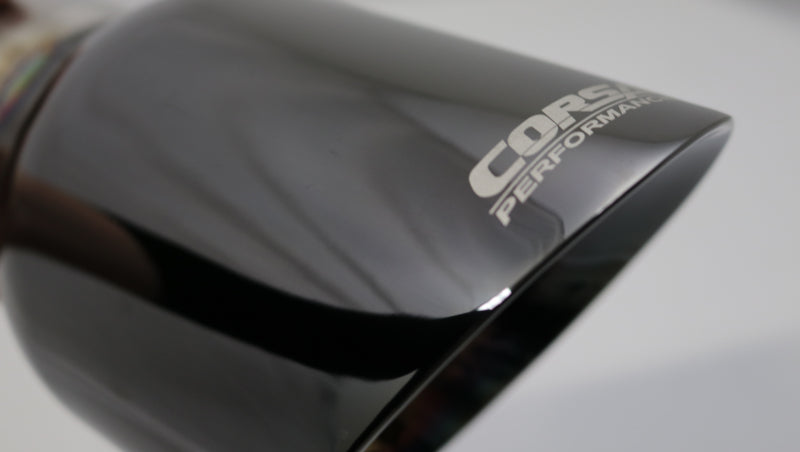 Corsa Performance Single Universal 3.0 In Inlet / 4.5 In Outlet Black PVD Pro-Series TK009BLK Photo - Primary