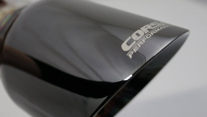 Corsa Performance Single Universal 3.0 In Inlet / 4.5 In Outlet Black PVD Pro-Series TK009BLK Photo - Primary