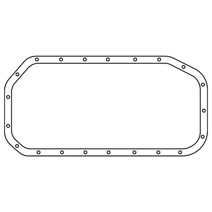 Cometic Gasket BMW M10B18/M10B20/S14B20 .062in Fiber Oil Pan Gasket - Upper C4796-062 C4796-062 Photo - Primary