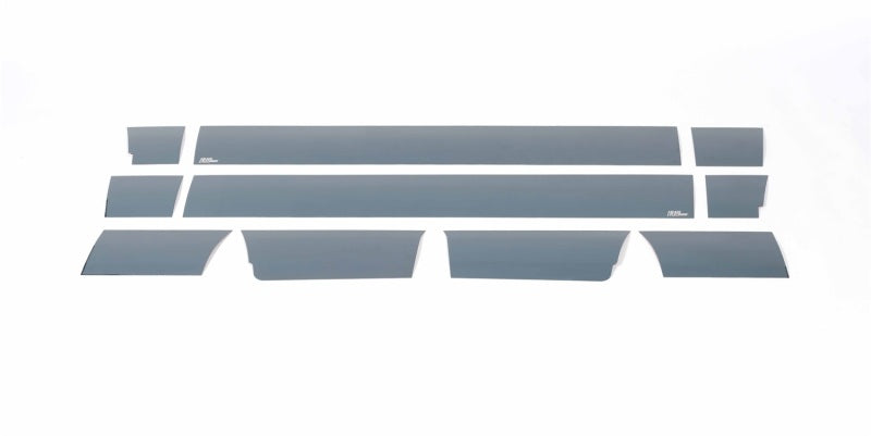 Putco 09-14 Ford F-150 Reg Cab 5.5ft Box - 7in Wide (10pcs) Black Platinum Rocker Panels 9751412BP 9751412BP Photo - Primary
