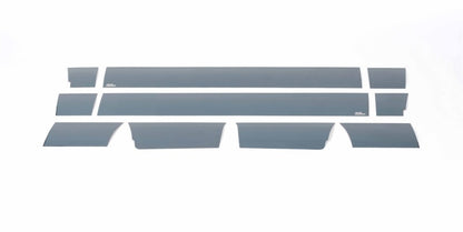 Putco 09-14 Ford F-150 Reg Cab 5.5ft Box - 7in Wide (10pcs) Black Platinum Rocker Panels 9751412BP 9751412BP Photo - Primary