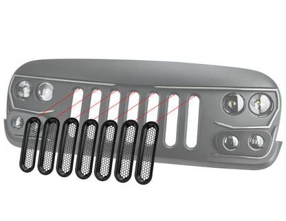 ORACLE Lighting Oracle Vertical Mesh Inserts for Vector Grille (JK Model Only) 5840-504 5840-504 User 2