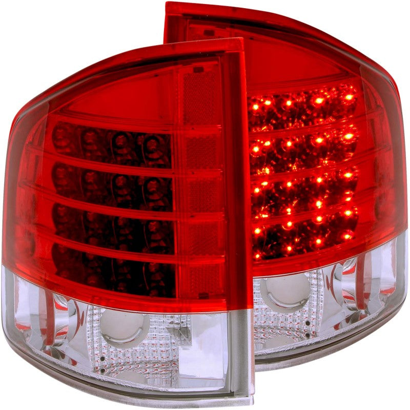 Anzo 1995-2005 Chevrolet S-10 LED Taillights Red/Clear 311013 Photo - Primary