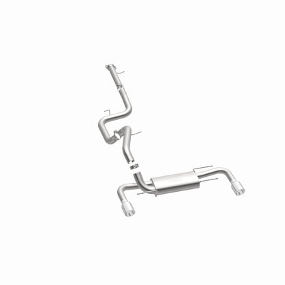 MagnaFlow Mazda 3 Street Series Cat-Back Performance Exhaust System 15557 360 Degree Image Set