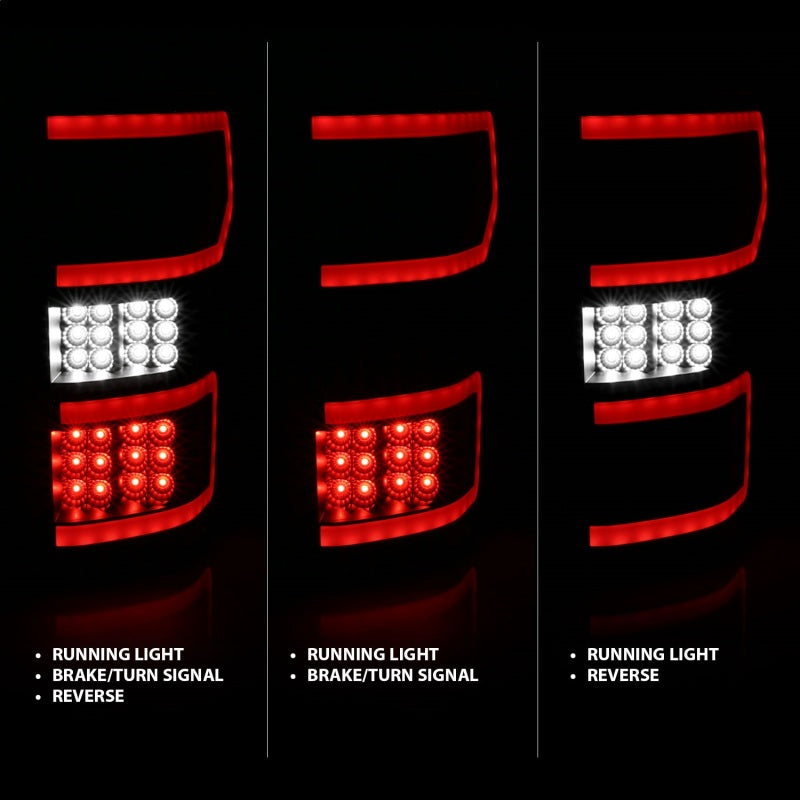 Anzo Led Taillights Black 321338 Photo - Unmounted
