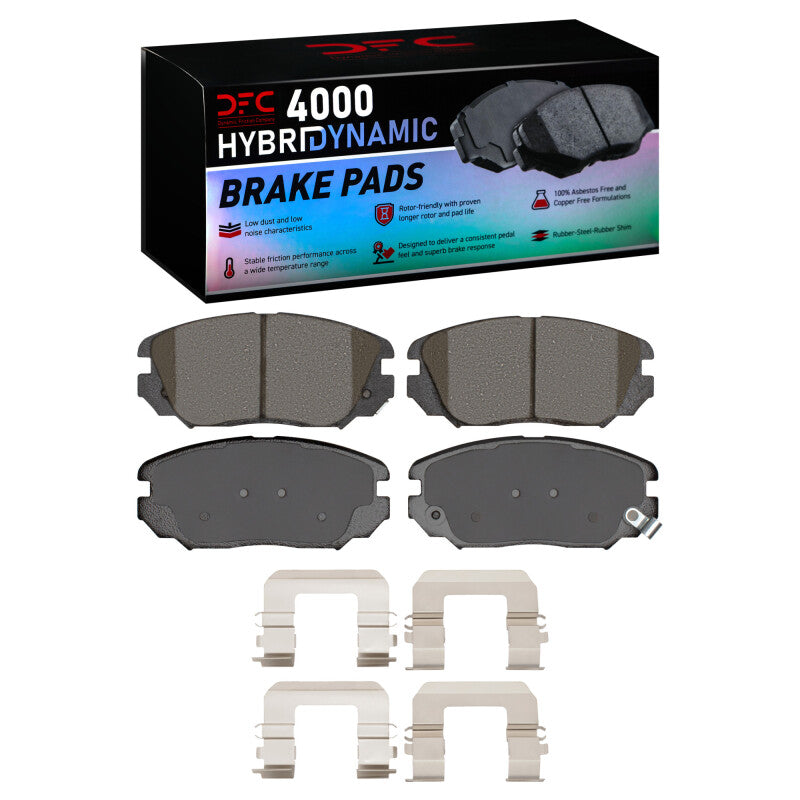 DFC DFC 4000 HybriDynamic Brake Pads Brakes, Rotors & Pads Brake Pads - OE main image