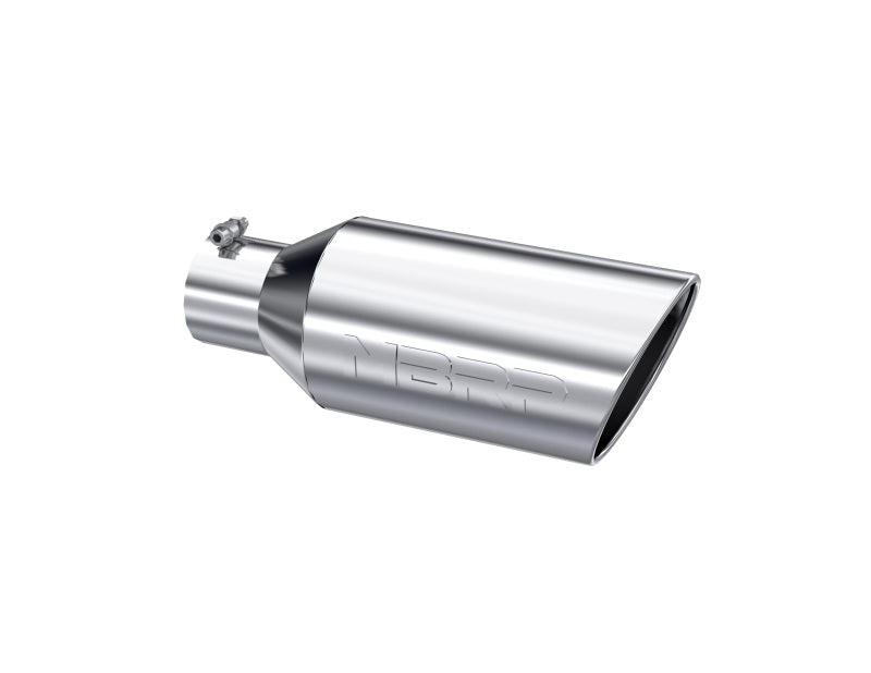 MBRP Universal Tip 7inch O.D. Rolled End 4inch inlet 18inch length T5126 Photo - Primary
