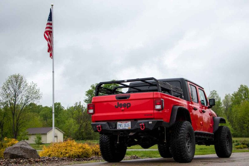 Fishbone Offroad Jeep Gladiator Tackle Bed Rack FB22150 FB22150 Photo - lifestyle view