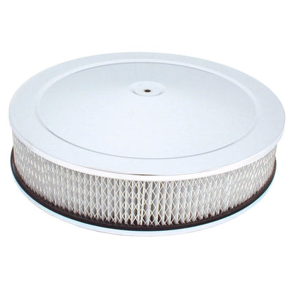 Spectre Air Cleaner 14in. x 3in. / Chrome - Paper 4760 4760 Photo - Primary