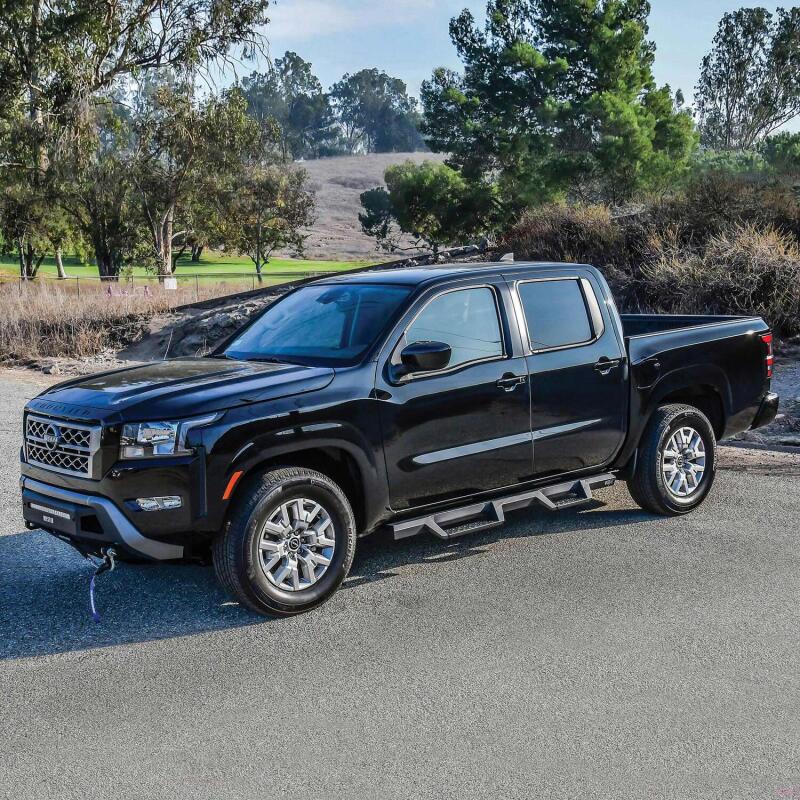Westin 2022 Nissan Frontier Crew Cab Pickup HDX Drop Nerf Step Bars - Textured Black 56-14215 56-14215 Photo - Mounted