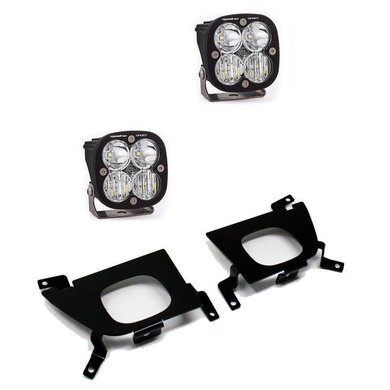 Baja Designs Chevy Squadron Sport Fog Pocket Light Kit - Chevy 2019-22 Silverado 1500 / 2020-22 2500HD/3500HD 447517 Photo - Primary